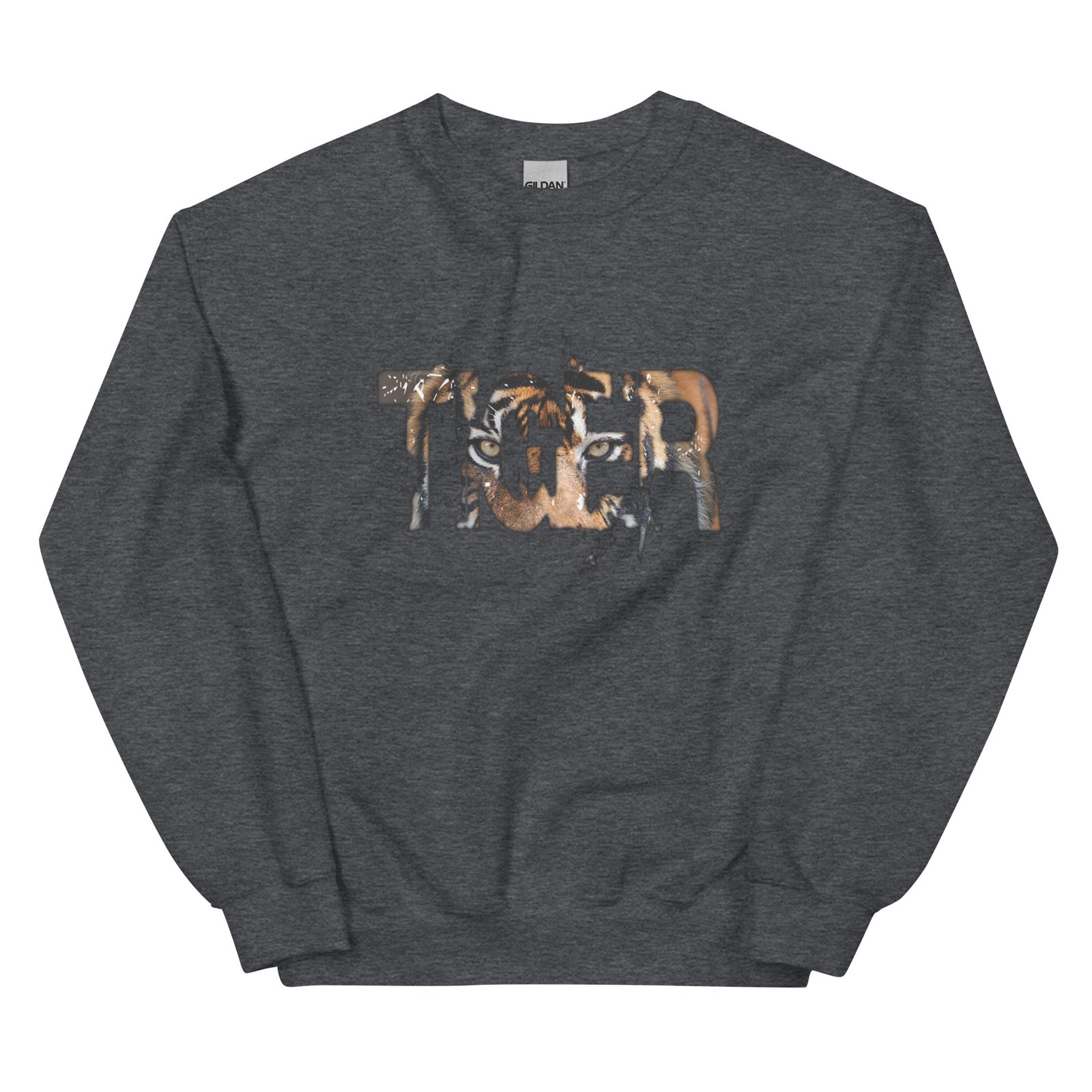 unisex crew neck sweatshirt dark heather front 695989d7cc864