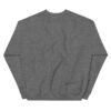 unisex crew neck sweatshirt graphite heather back 695c22a94b469