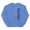 unisex crew neck sweatshirt heather deep royal front 695d89258484e