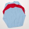 unisex crew neck sweatshirt light blue back 695c77c43e4a6