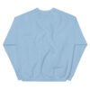 unisex crew neck sweatshirt light blue back 695c92c5d76fb