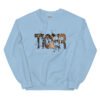 unisex crew neck sweatshirt light blue front 695989d805ced