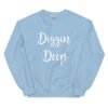 unisex crew neck sweatshirt light blue front 695c92c5ba799