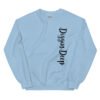 unisex crew neck sweatshirt light blue front 695d8925c80f6