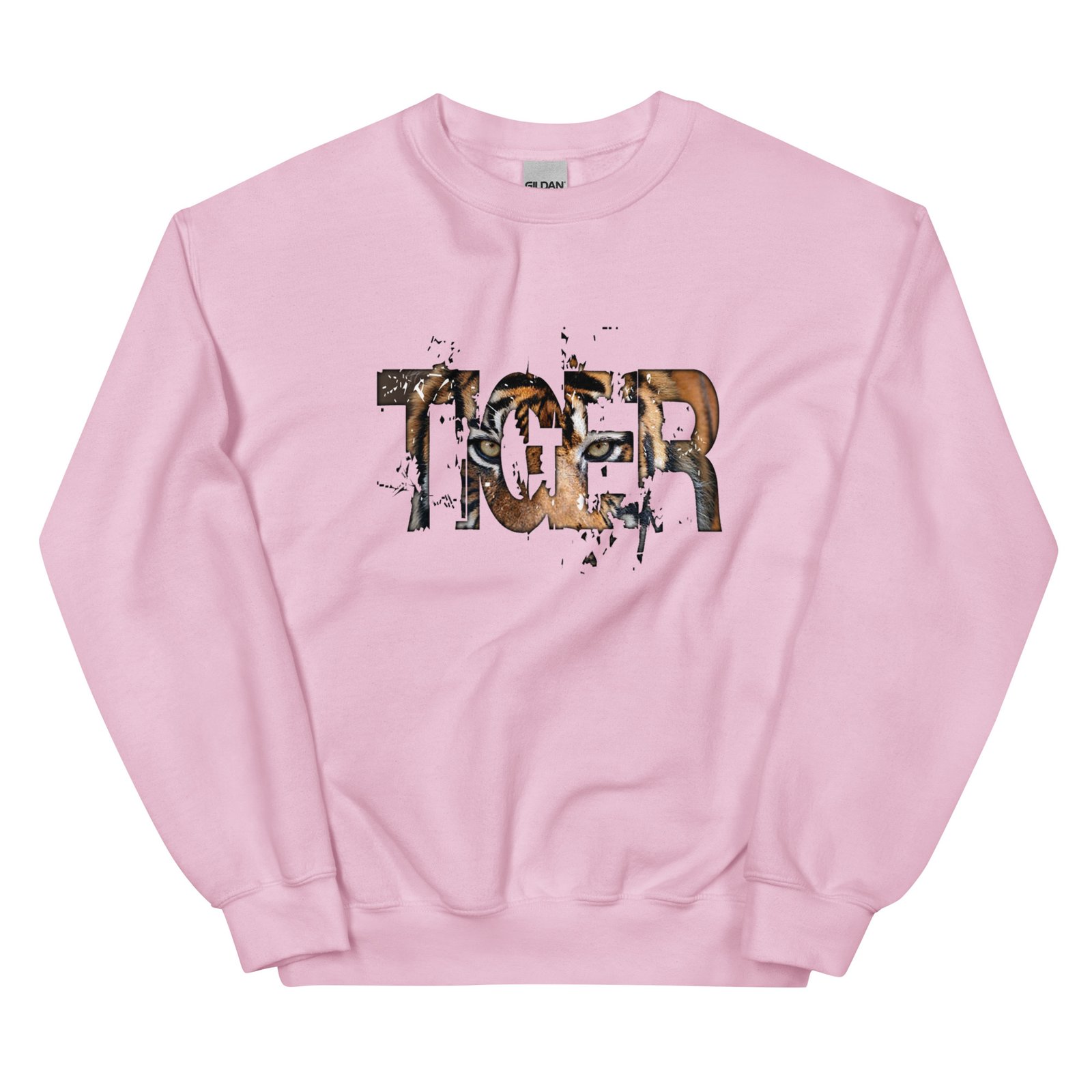 unisex crew neck sweatshirt light pink front 695989d84a40f