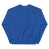 unisex crew neck sweatshirt royal back 695d892531e7e