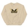 unisex crew neck sweatshirt sand front 695c26b34c30e