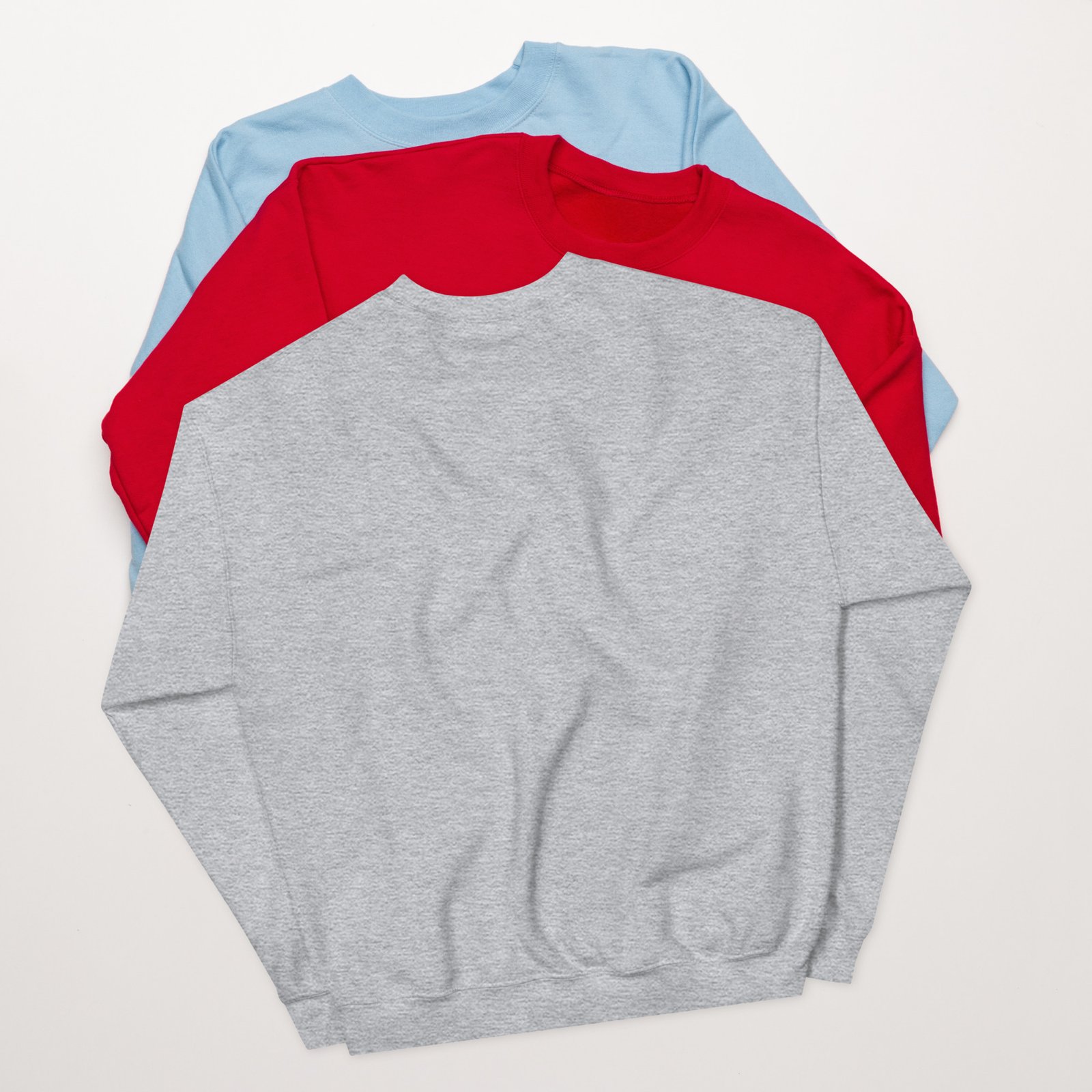 unisex crew neck sweatshirt sport grey back 695c77c46e51a