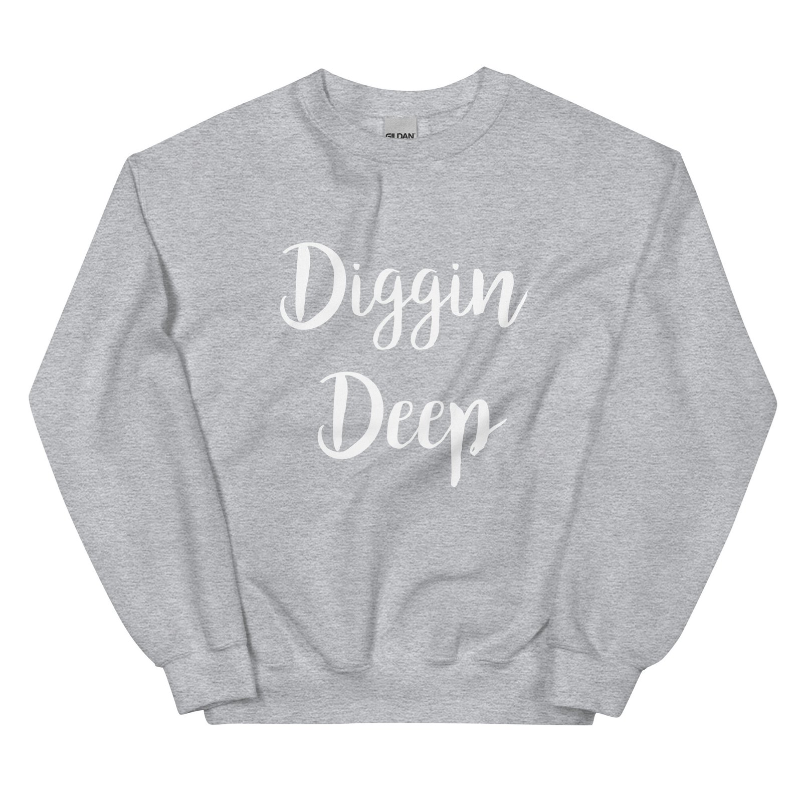 unisex crew neck sweatshirt sport grey front 695c92c5ef802