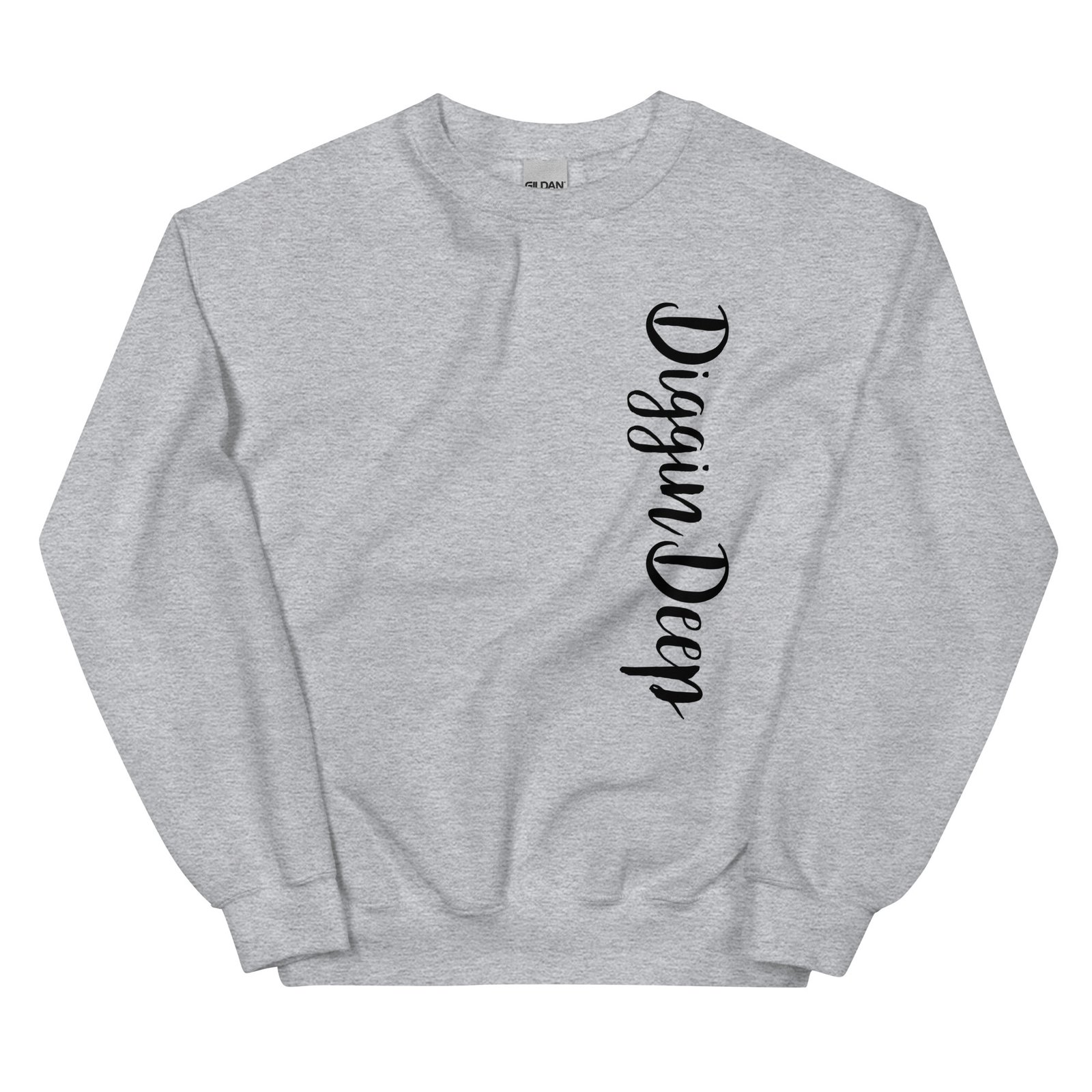 unisex crew neck sweatshirt sport grey front 695d8925e61c3