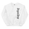 unisex crew neck sweatshirt white front 695d8926b5f57