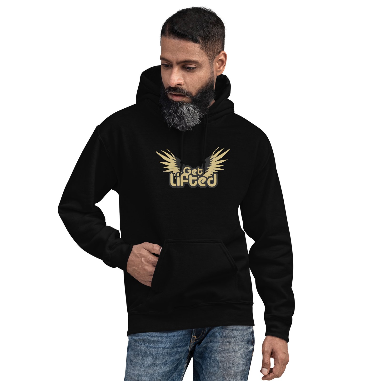 unisex heavy blend hoodie black front 695c25bbbdff9