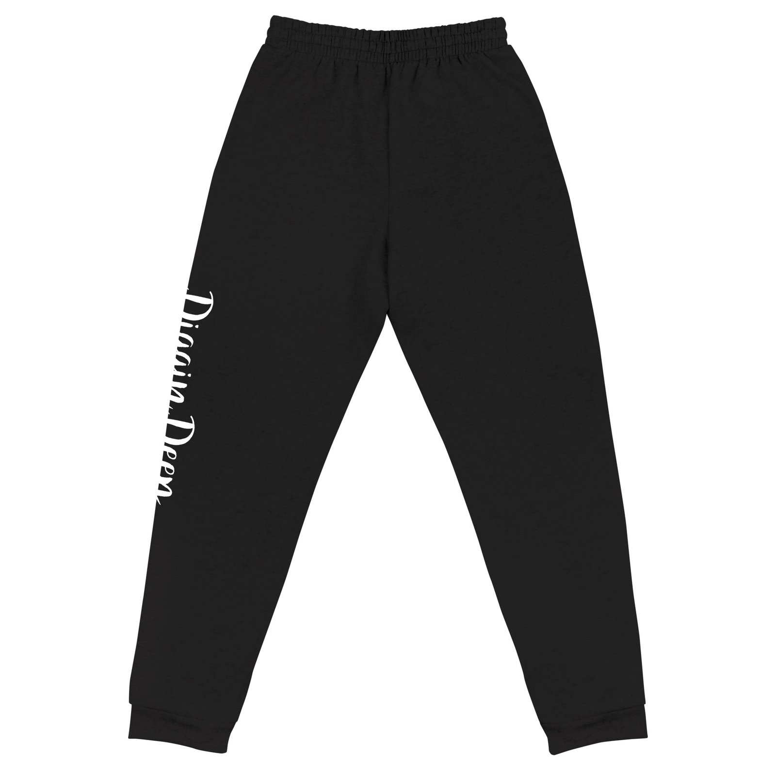 unisex joggers black back 695d8a875911f