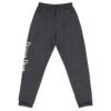 unisex joggers black heather back 695d8a875a0ce
