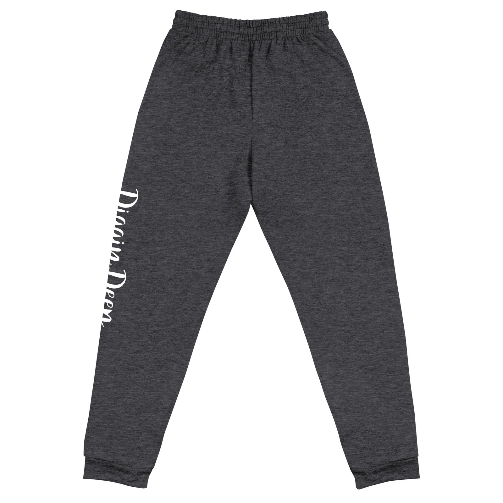 unisex joggers black heather back 695d8a875a0ce