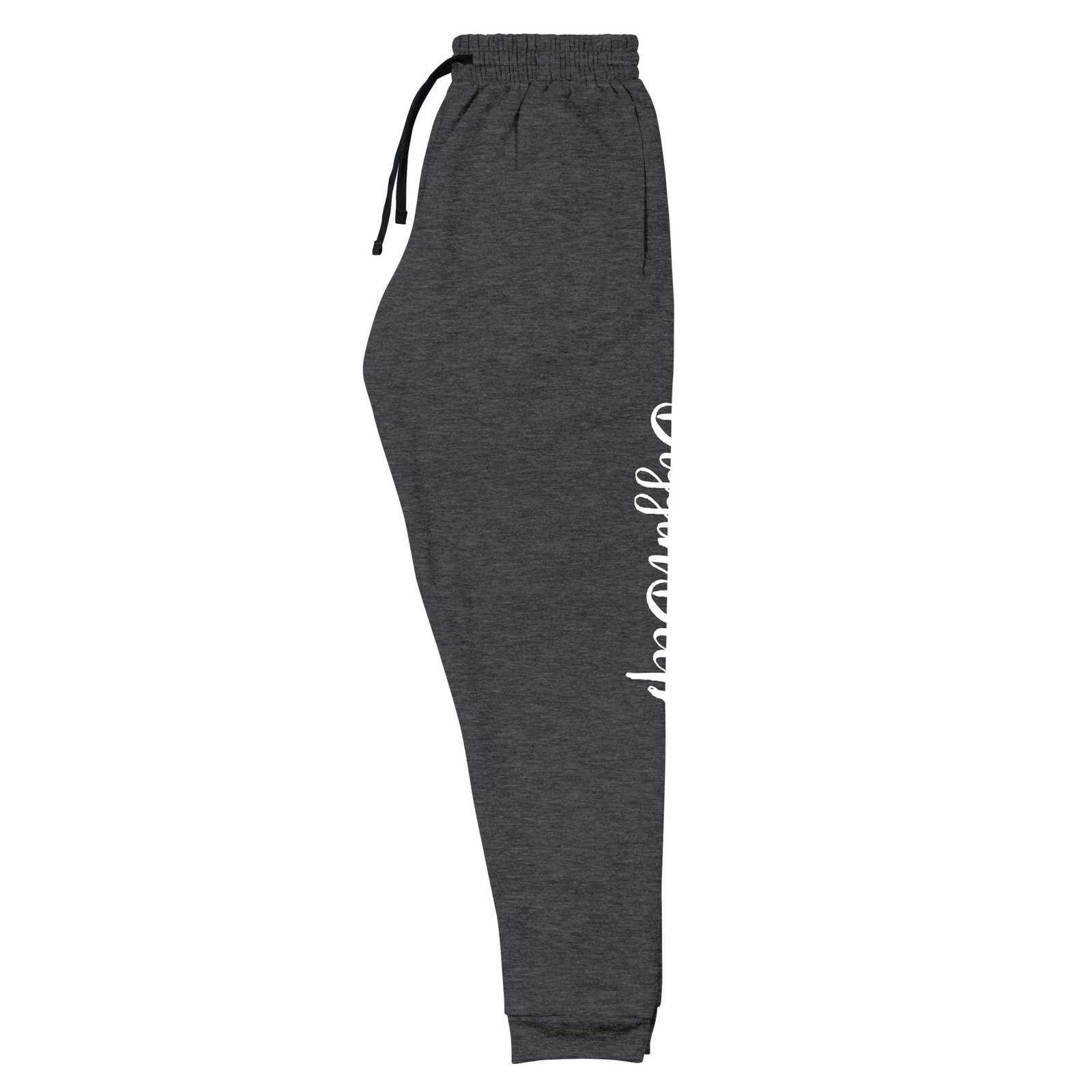 unisex joggers black heather left front 695d8a8759a9f