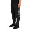 unisex joggers black left front 695d8a875805f