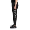 unisex joggers black left leg 695d8a8758274