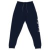 unisex joggers j. navy front 695d8a8758859
