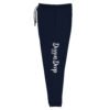 unisex joggers j. navy left leg 695d8a8758651