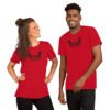 unisex staple t shirt red front 695b0c3d148ee