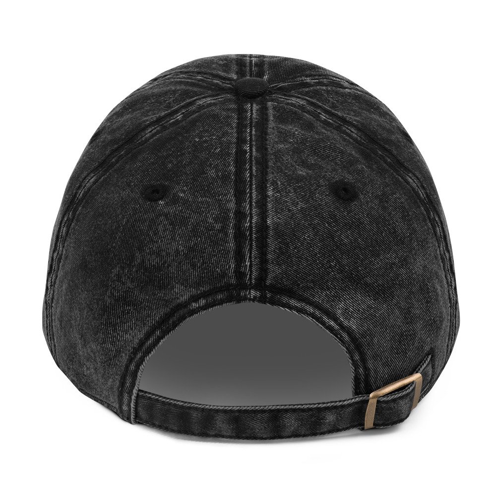 vintage cap black back 695c91c65ba3b
