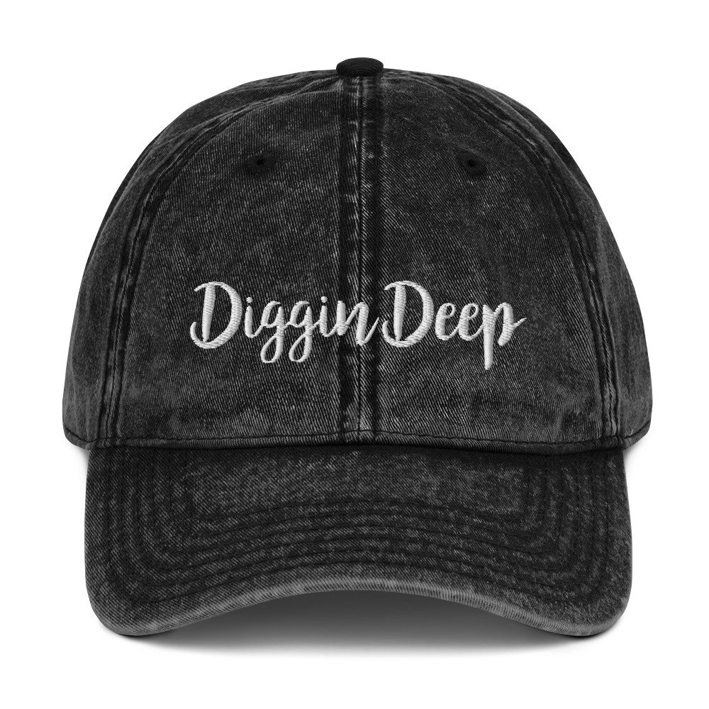 vintage cap black front 695c91c659458