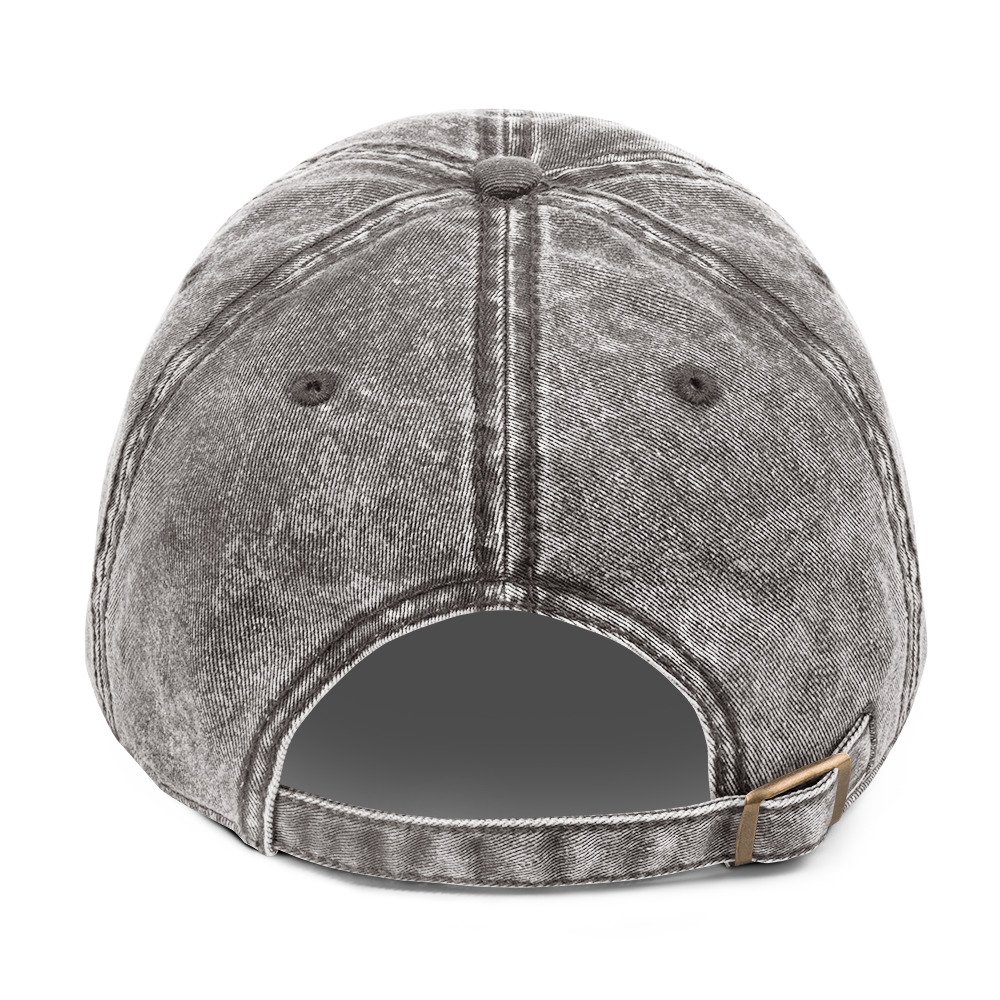 vintage cap charcoal grey back 695c91c6610d0