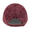 vintage cap maroon back 695c91c65d3e6
